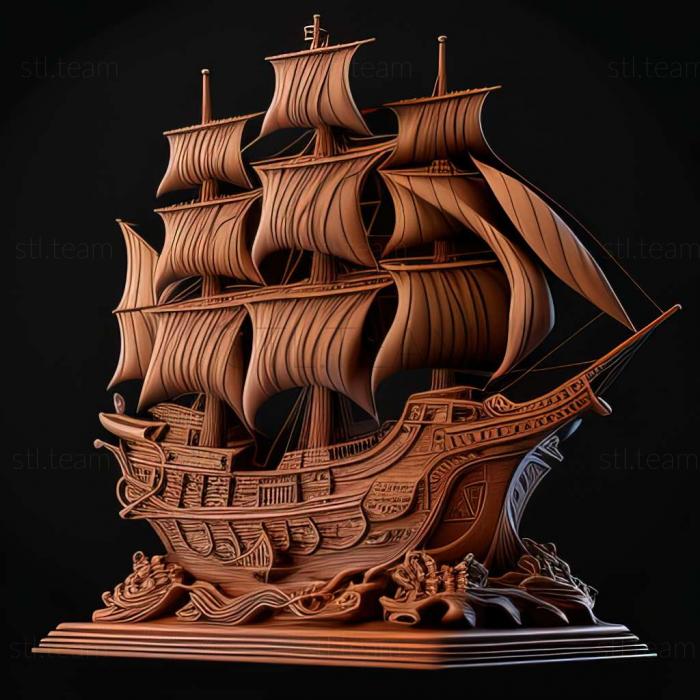 3D model The Ship Single Player game (STL)